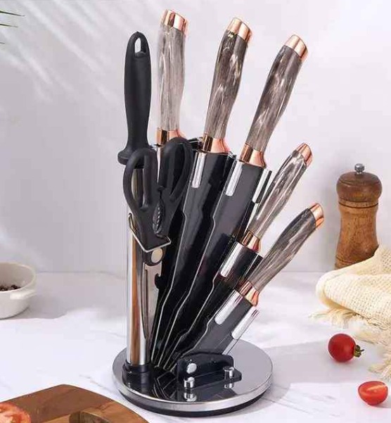 Miniatura 2 de Elegante set de cuchillos por 9 piezas